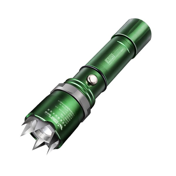 Đèn pin siêu sáng, nhỏ gọn 002 màu xanh lá