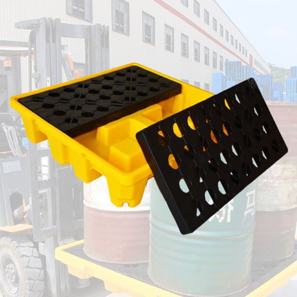 Pallet chống tràn dầu/hóa chất loại thành cao