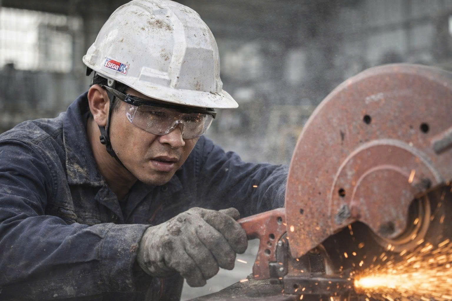 Cận cảnh người lao động trong môi trường nhà xưởng