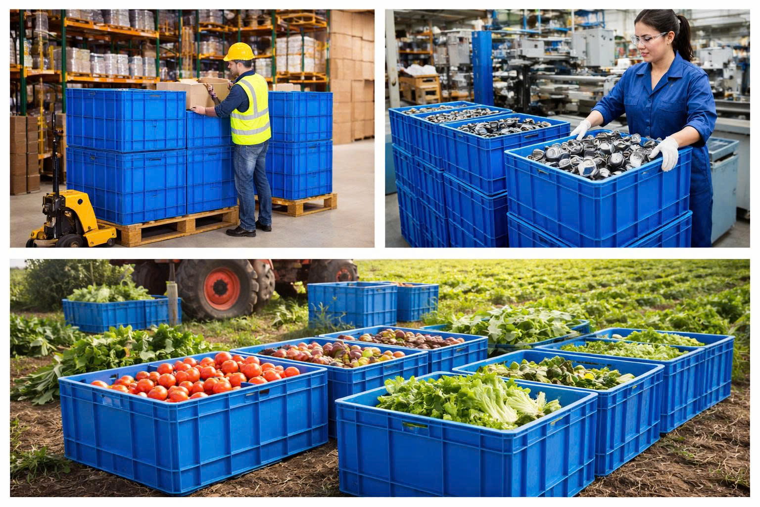 Lựa chọn thùng nhựa phù hợp cho doanh nghiệp và kho hàng