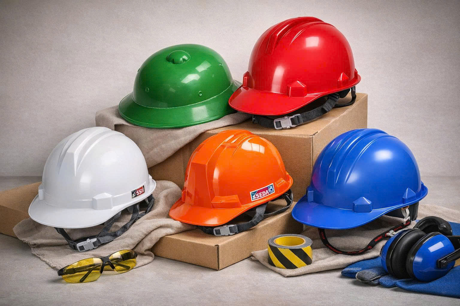 Các loại mũ bảo hộ Nhật Quang