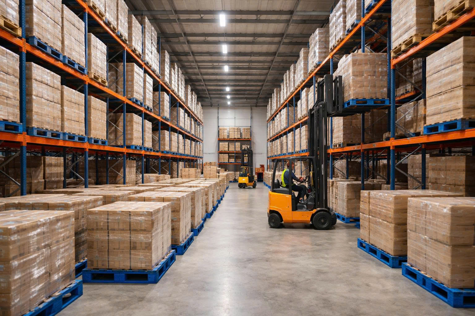 Pallet nhựa sử dụng đúng chuẩn trong kho logistics