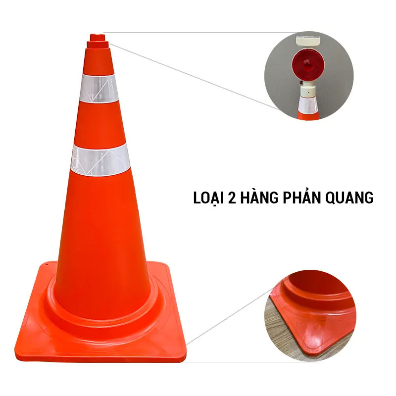 Cọc Tiêu Phân Làn Giao Thông 70cm 
