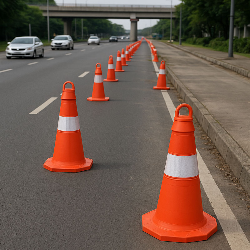 Cọc tiêu giao thông Nhật Quang Phân Luồng Giao Thông 