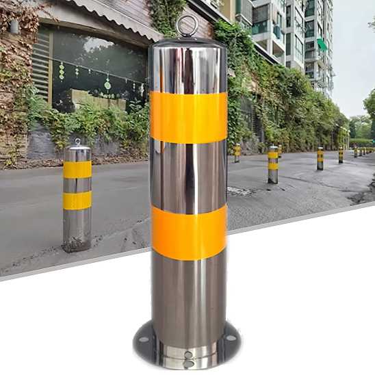 Cọc Tiêu Giao Thông Inox 50cm 
