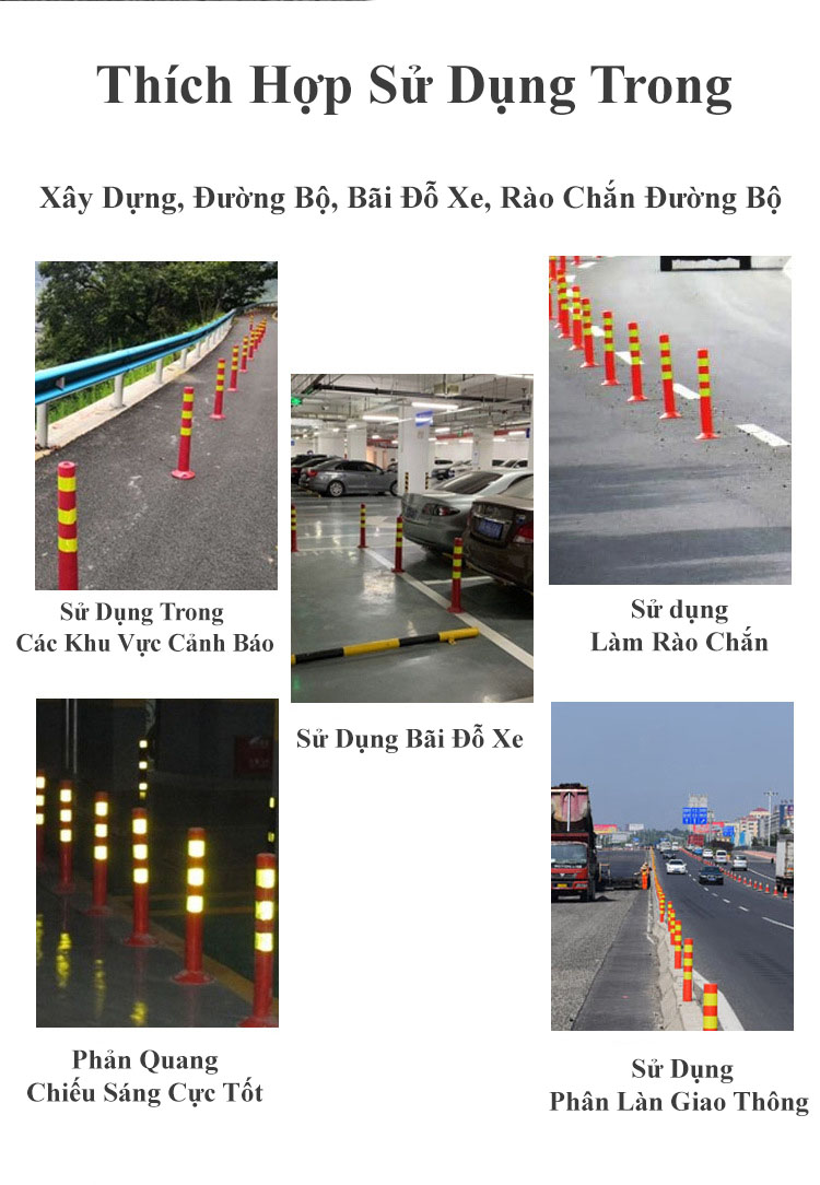 Lợi Ích Khi Sử Dụng Cọc Tiêu PE 75cm 