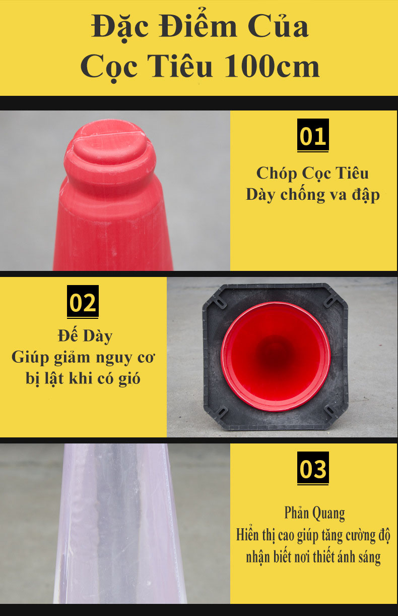 Đặc Điểm Nổi Bật Của Cọc Tiêu 001-1M 