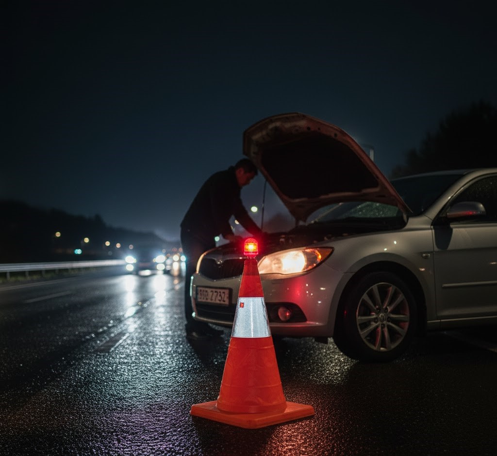 Cọc Tiêu Rút Gọn Được Sử Dụng Linh Hoạt 