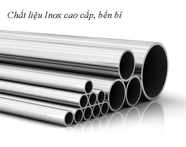 Đặt điểm nổi bật của cột chắn inox 2 tầng.1 