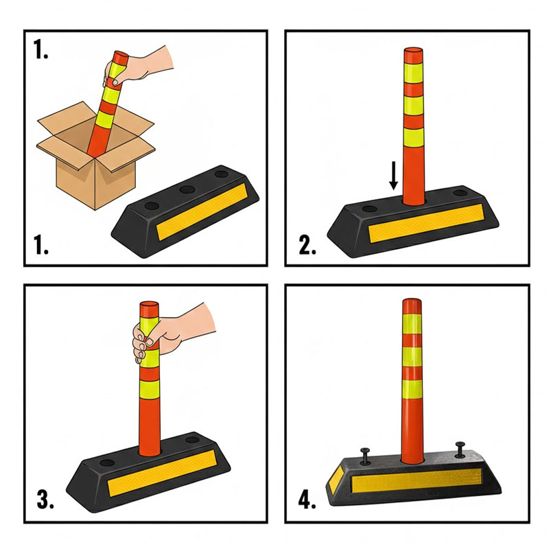 Hướng dẫn lắp đặt dải phẩn cách NQ-001 