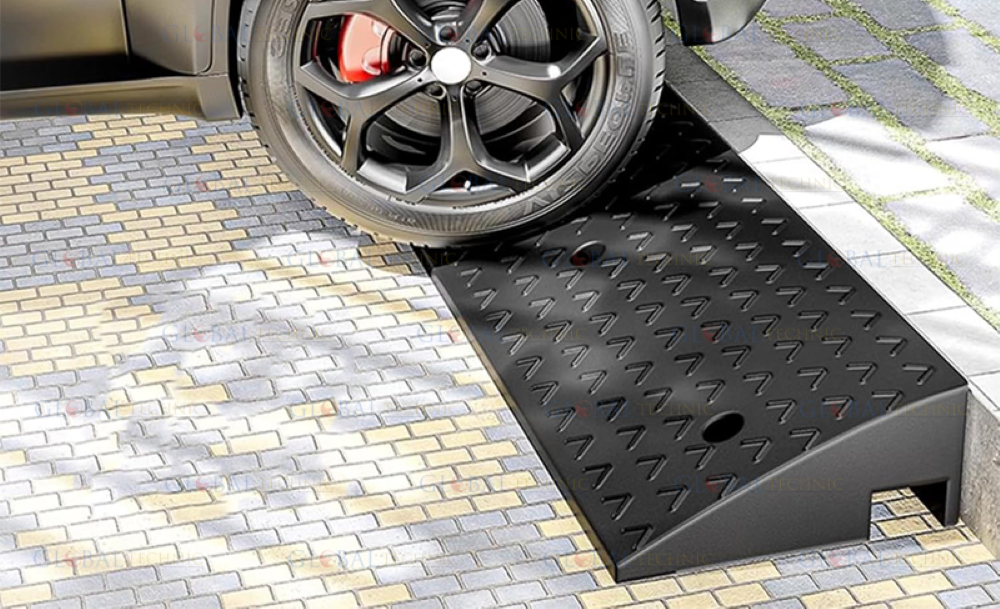 Bậc Dốc – Bục Nhựa Lên Xuống Vỉa Hè Nhật Quang