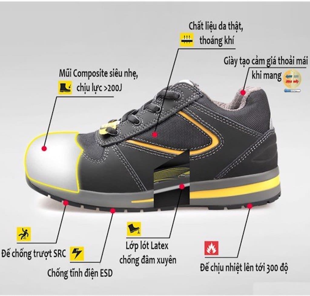 giày bảo hộ nhật Quang