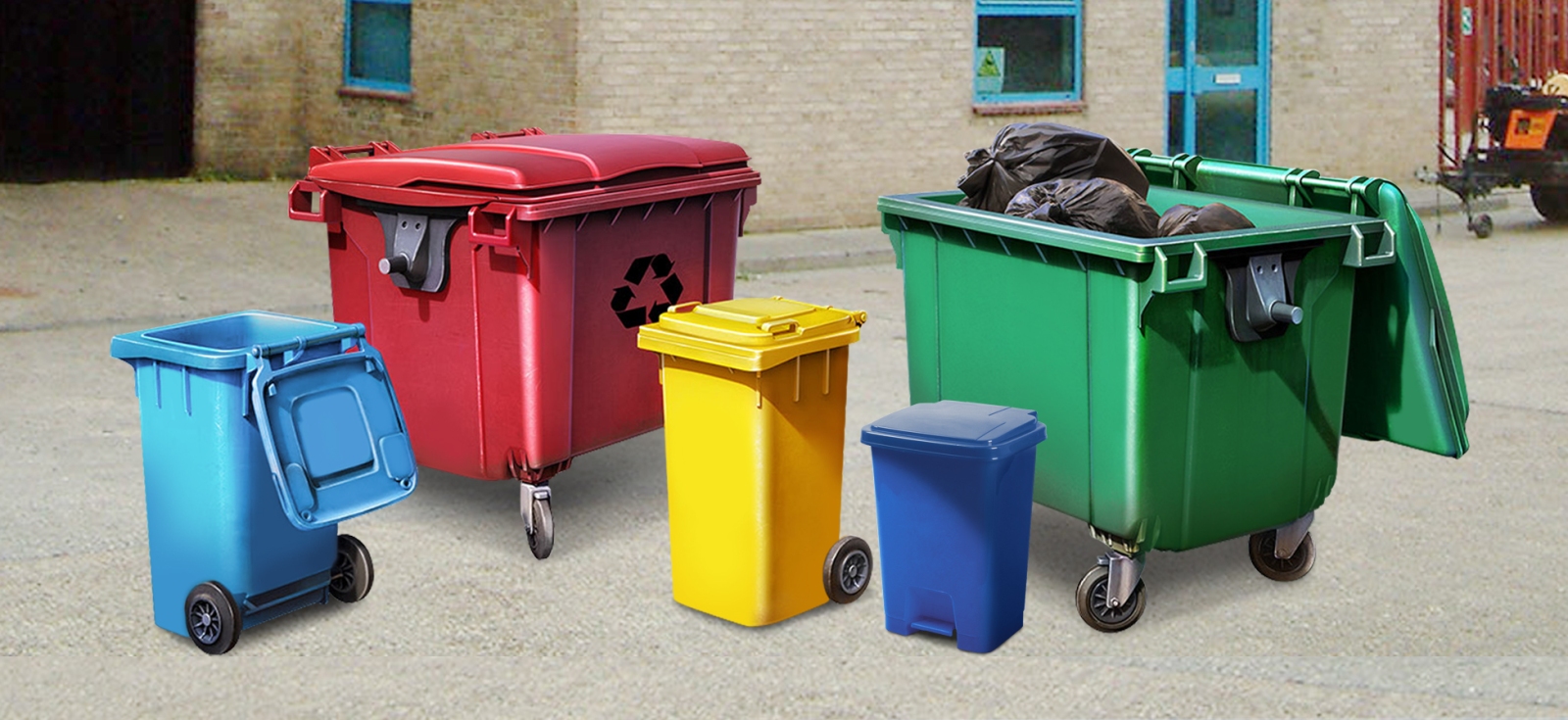 Thùng rác được cung cấp tại công ty Nhật Quang