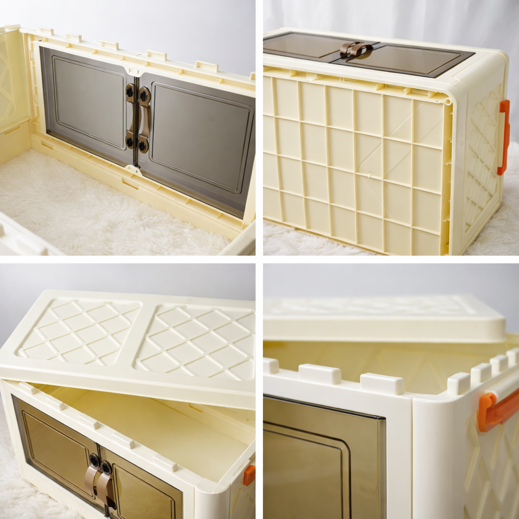 Tủ Nhựa Gấp Gọn 3 Ngăn 45cm