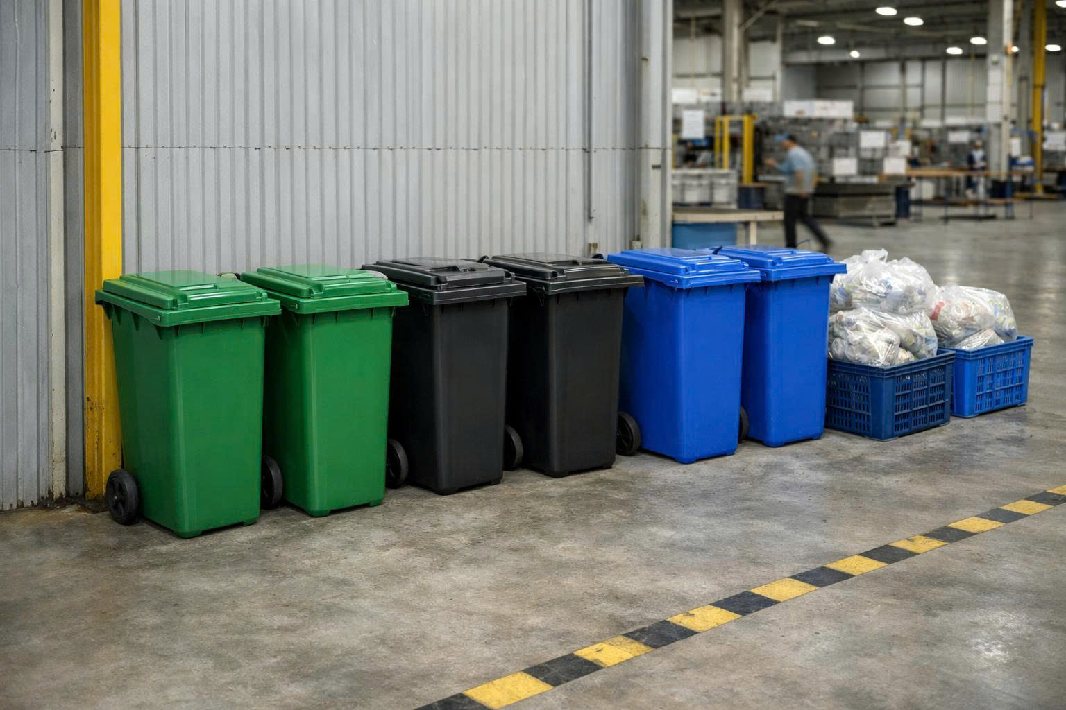 Ứng dụng thùng rác phân loại trong doanh nghiệp