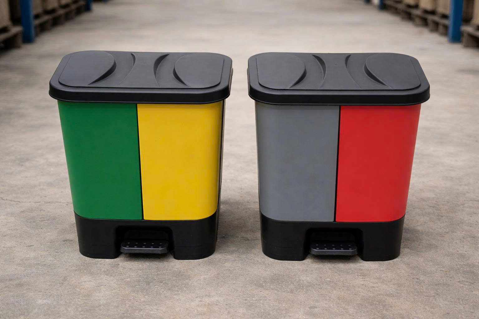 Thùng rác góp phần đảm bảo an toàn lao động trong nhà máy